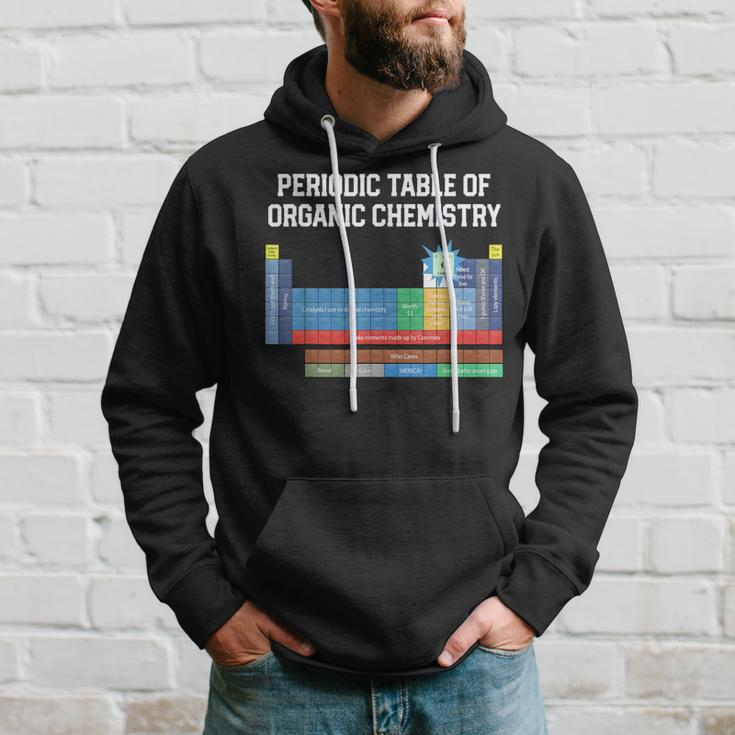 Organic Chemistry Joke Periodic Table Of Organic Chemistry Hoodie Gifts for Him