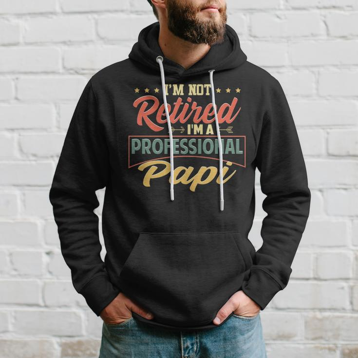 Papi Grandpa Gift Im A Professional Papi Hoodie Gifts for Him