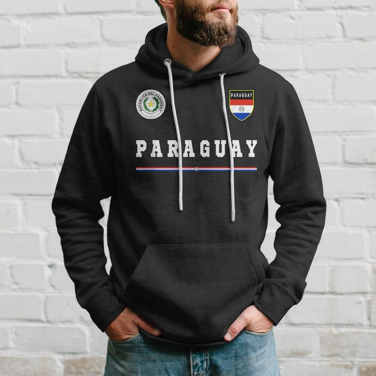Paraguay SportSoccer Jersey Flag Football Hoodie Gifts for Him