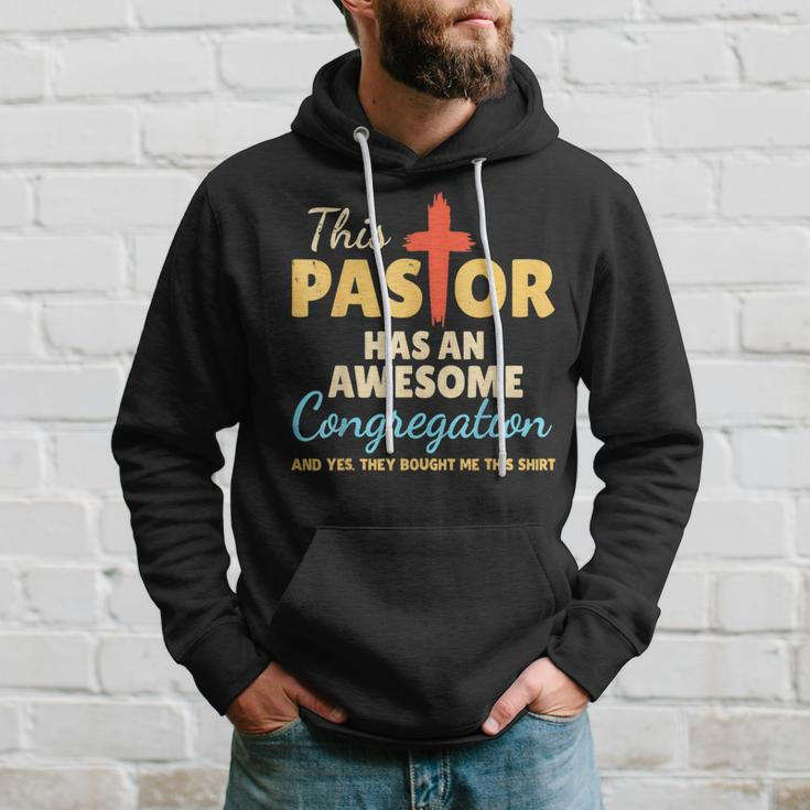 This Pastor Has An Awesome Congregation Preacher Hoodie Gifts for Him