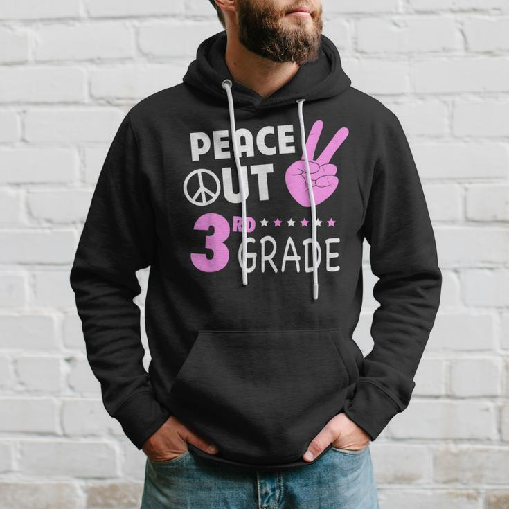 Peace Out 3Rd Grade Girls Third Grade Graduation Hoodie Gifts for Him