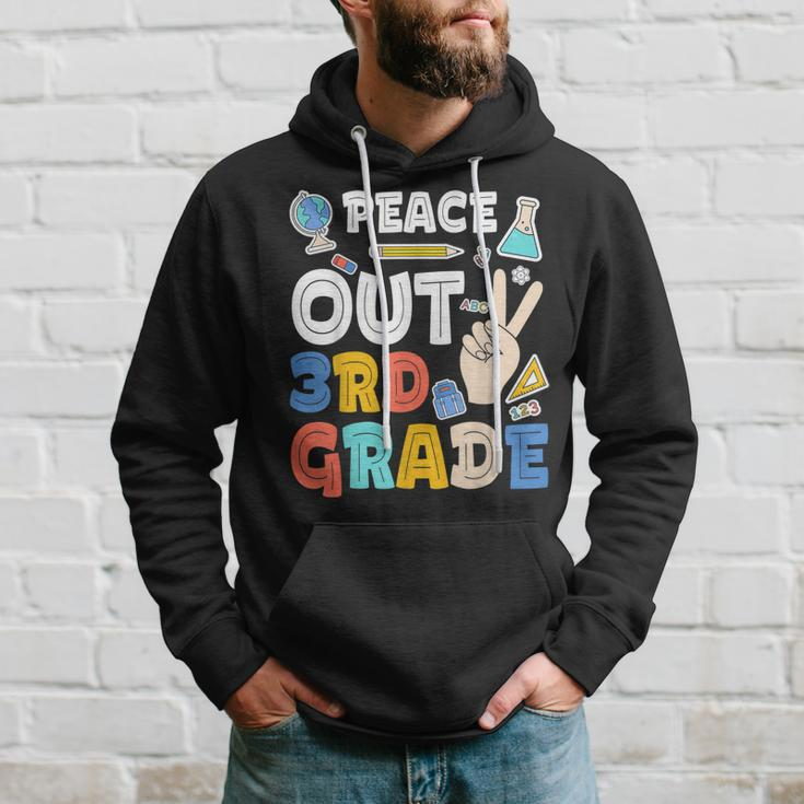 Peace Out 3Rd Grade Third Grade Graduation Gift Hoodie Gifts for Him