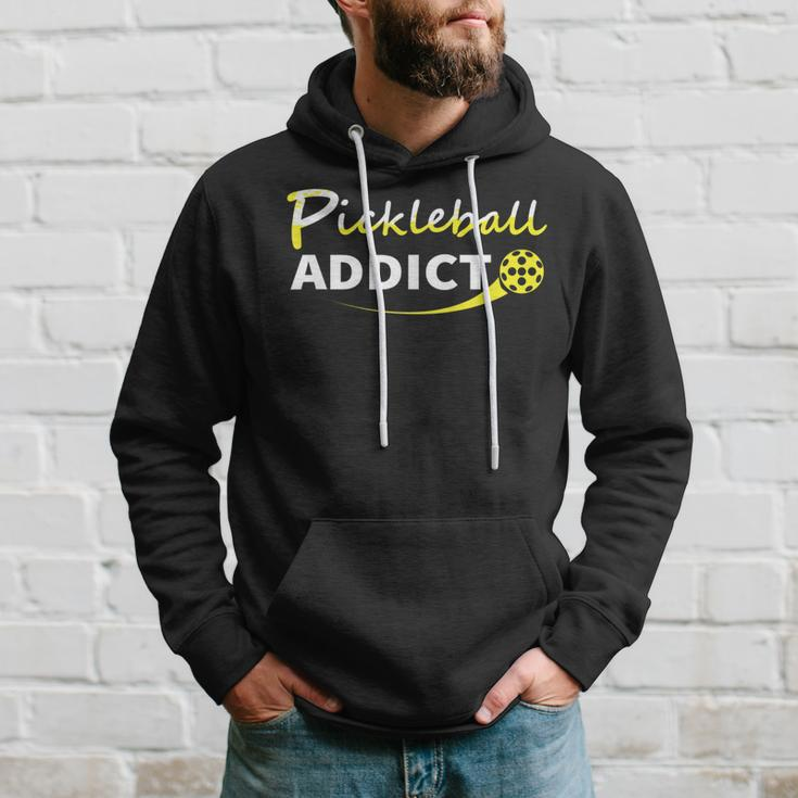 Pickleball Addict Gift For Pickle Ball Player Hoodie Gifts for Him