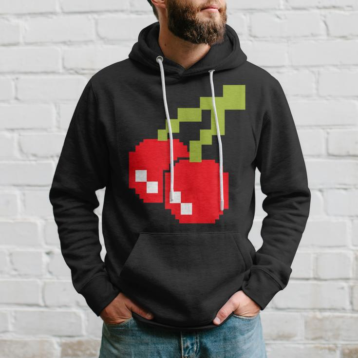 Pixel Cherries 80S Video Game Halloween Costume Easy Group Hoodie Gifts for Him