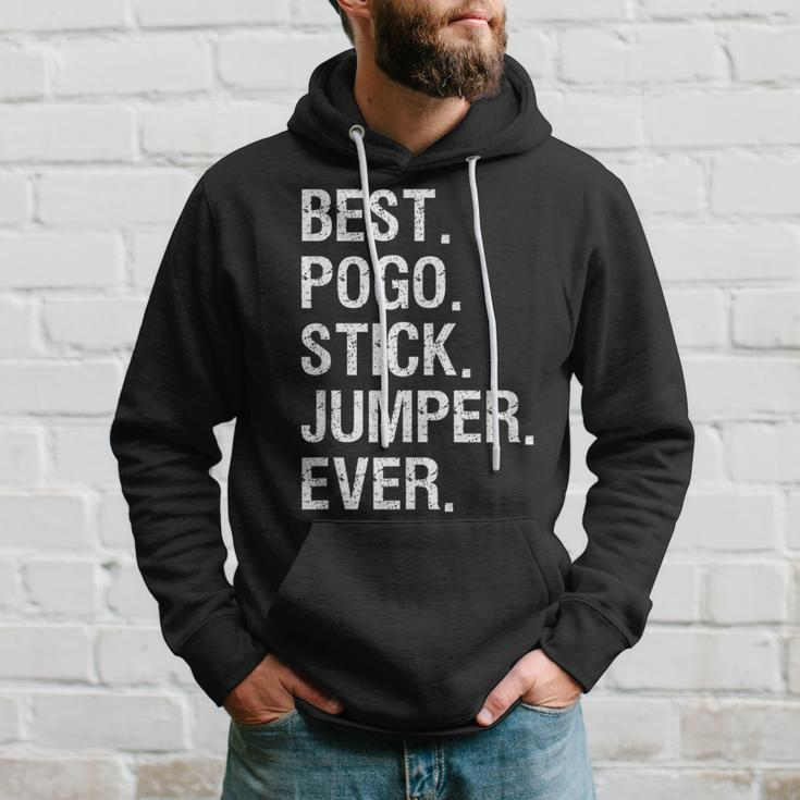 Pogo Stick Jumper Jumping Best Hoodie Gifts for Him