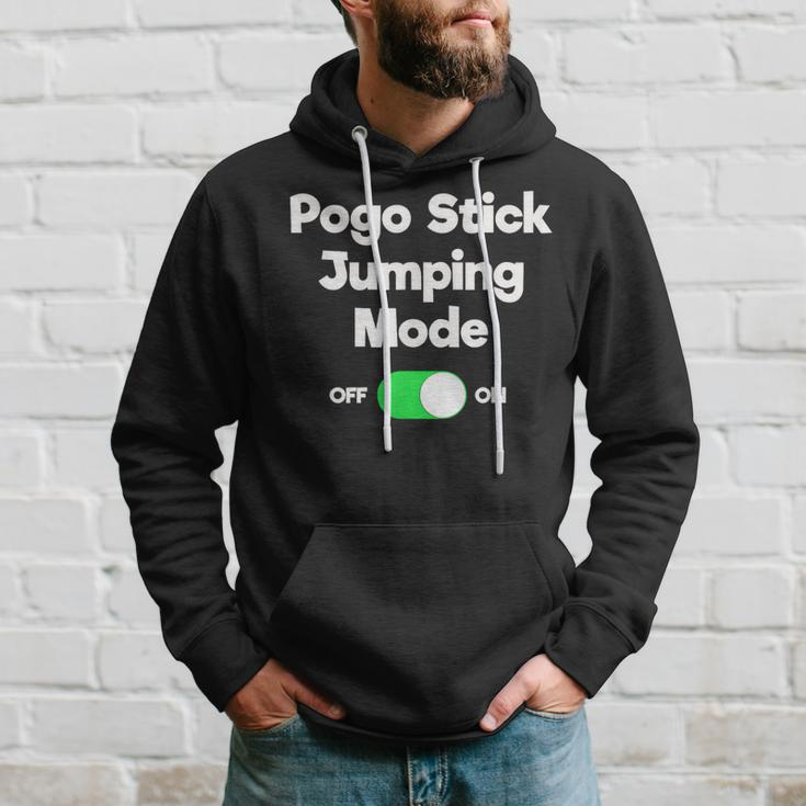 Pogo Stick Jumper Jumping Mode Hoodie Gifts for Him