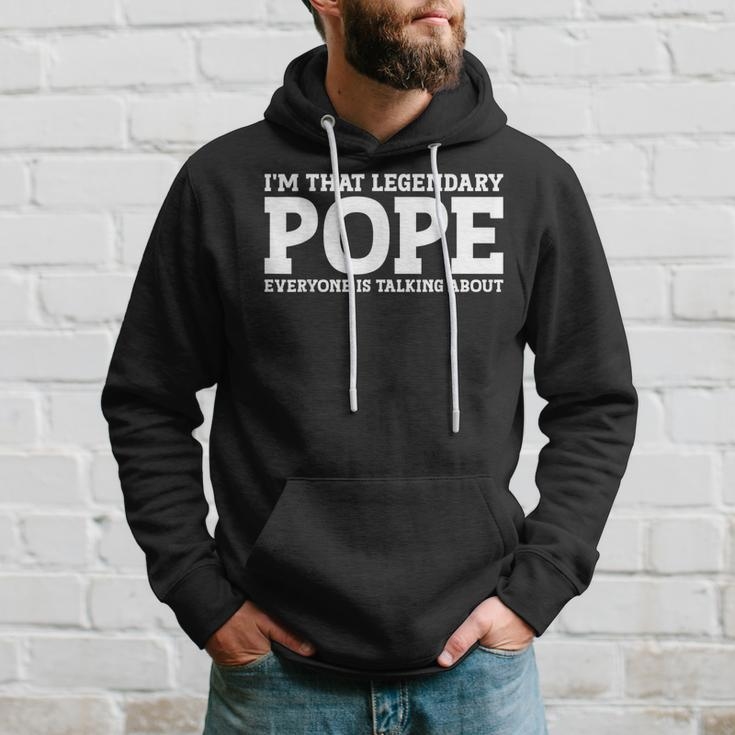 Pope Surname Funny Team Family Last Name Pope Hoodie Gifts for Him