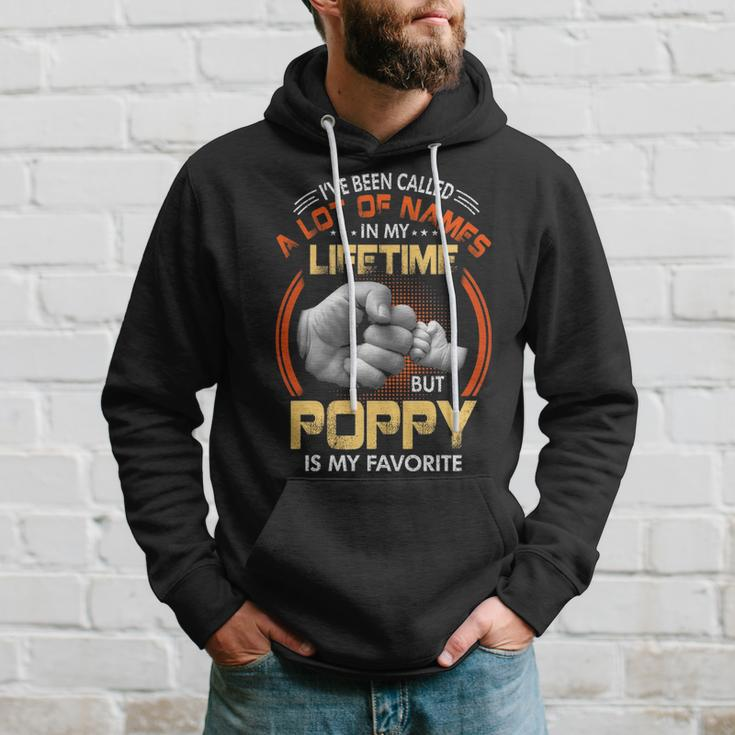 Poppy Grandpa Gift A Lot Of Name But Poppy Is My Favorite Hoodie Gifts for Him
