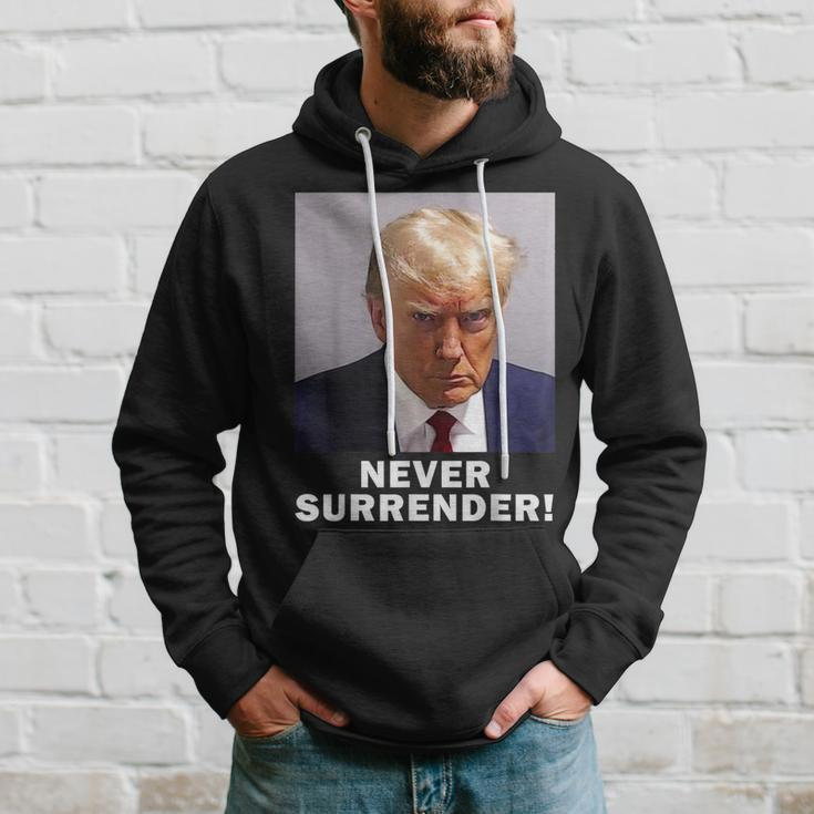 President Legend Trump 2024 Hot Never Surrender Hoodie Gifts for Him