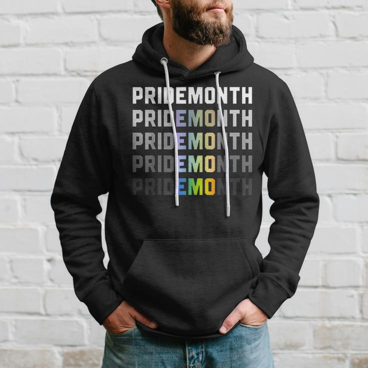 Pride Month Emo Demon Lgbt Gay Pride Month Transgender Hoodie Gifts for Him