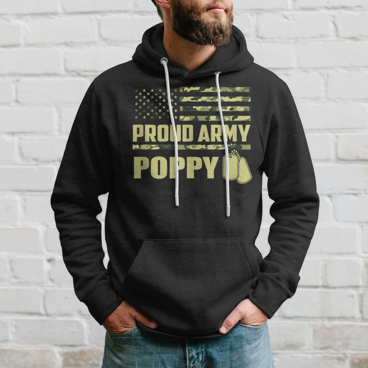Proud Army Poppy Military Pride Hoodie Gifts for Him