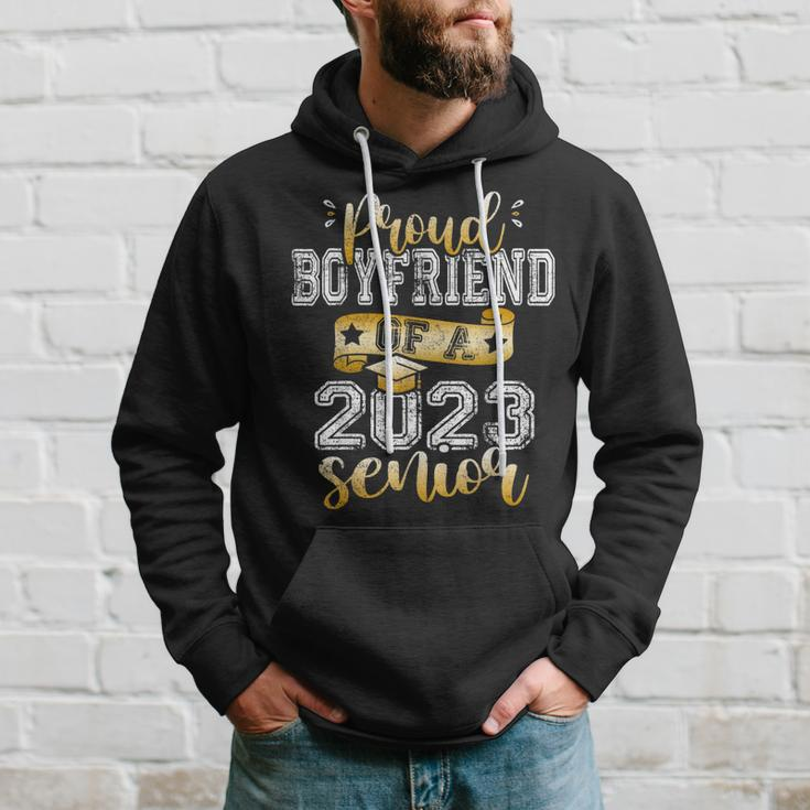 Proud Boyfriend Of A 2023 Senior Class Of 2023 Graduate Hoodie Gifts for Him