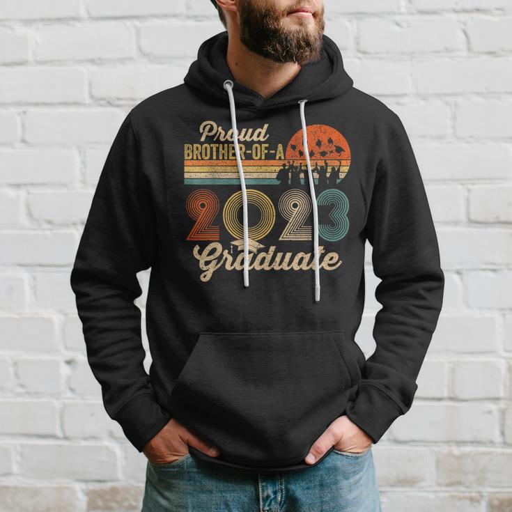 Proud Brother Of A Class Of 2023 Graduate Senior Graduation Hoodie Gifts for Him