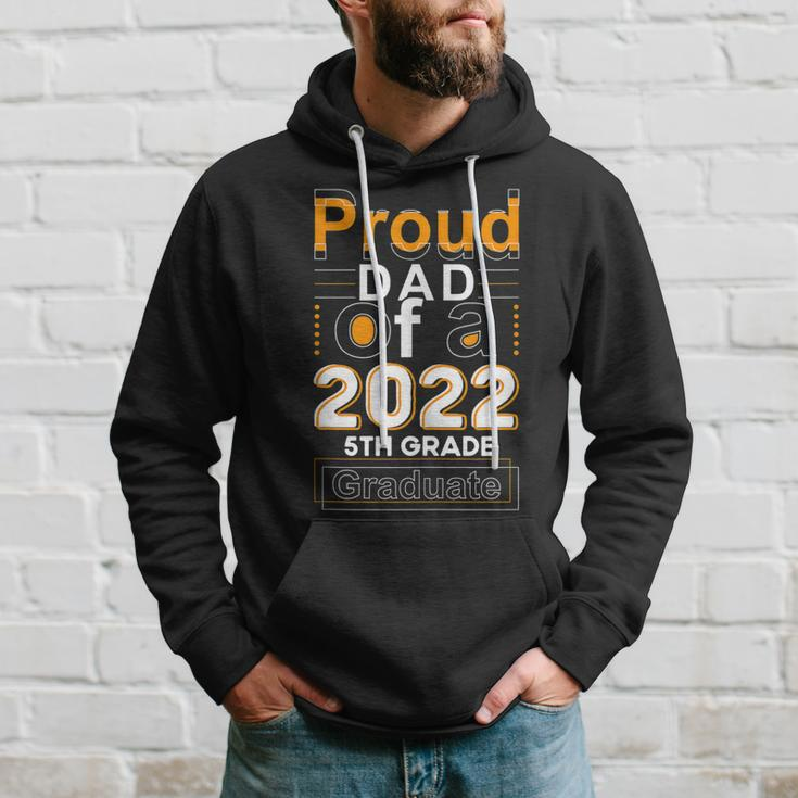 Proud Dad Of 2022 5Th Grade Graduate Fathers Day Graduation Hoodie Gifts for Him