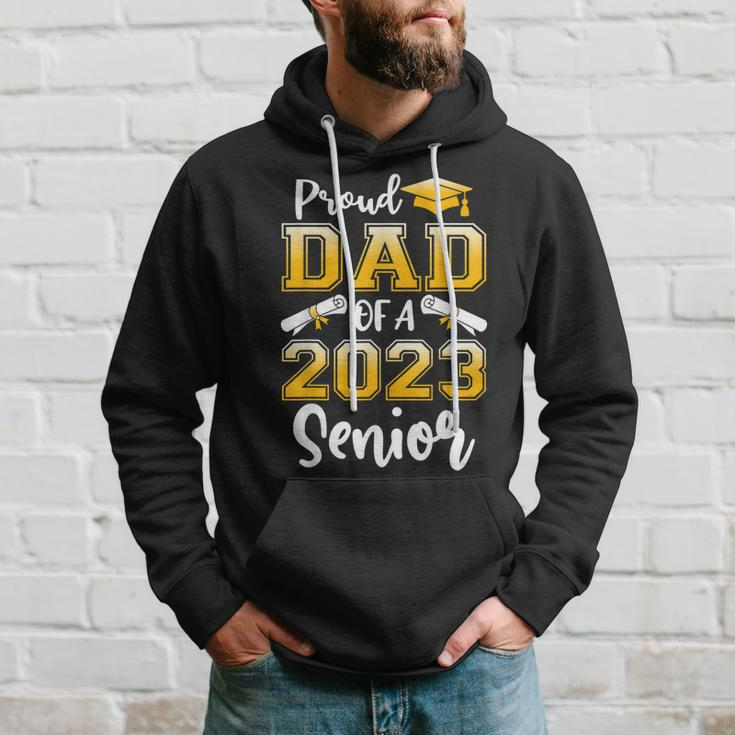 Proud Dad Of A Class Of 2023 Senior Funny Graduation Hoodie Gifts for Him