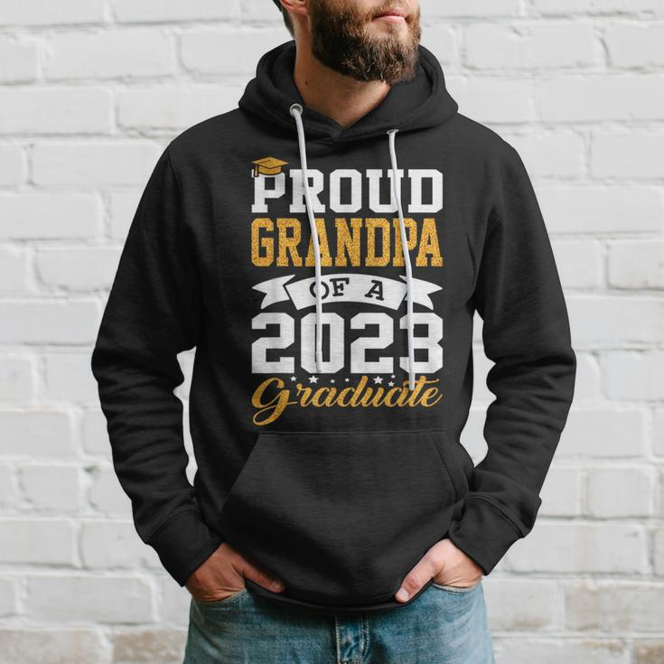 Proud Grandpa Class Of 2023 Senior Graduate Funny Graduation Hoodie Gifts for Him
