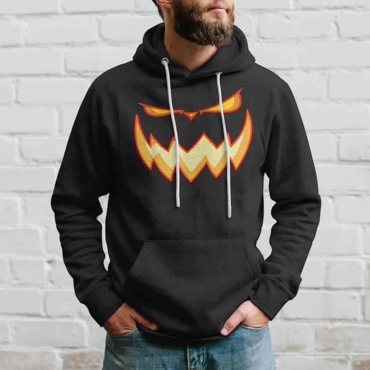 Pumpkin Monster Face Costume Scary Adult Kids Hoodie Gifts for Him