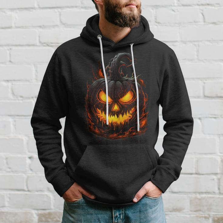 Pumpkin Scary Spooky Halloween Costume For Woman Adults Hoodie Gifts for Him