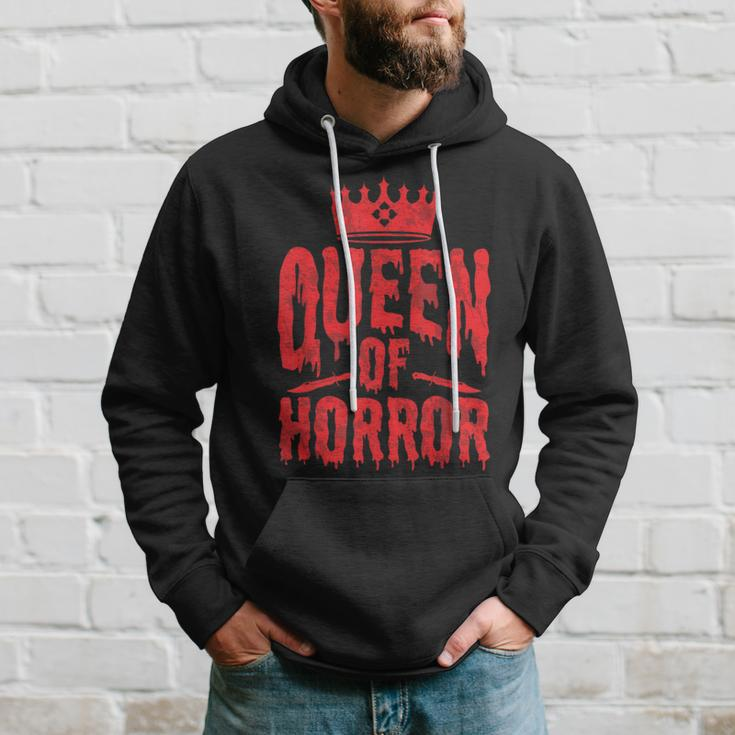 Queen Of Horror For Scary Films Lover Halloween Fans Halloween Hoodie Gifts for Him