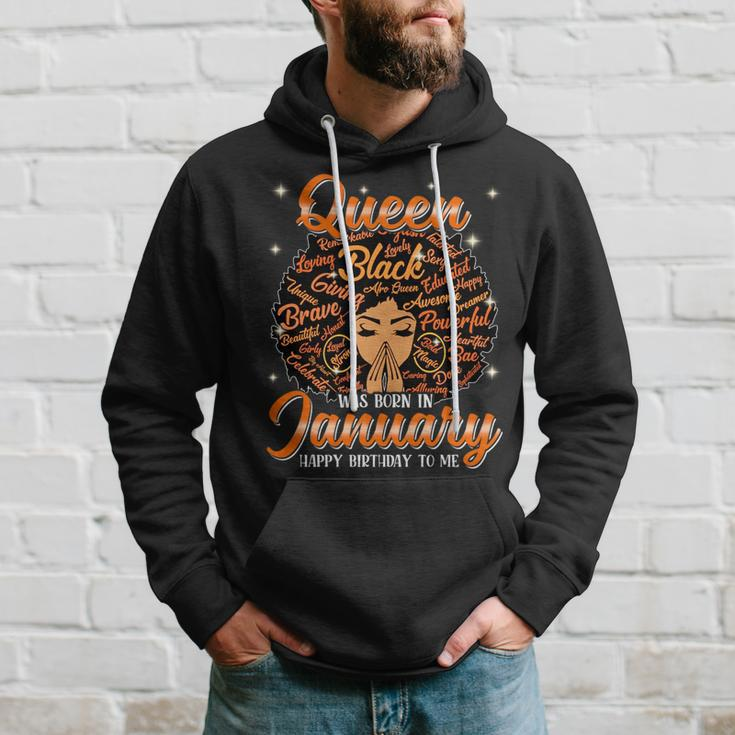 Queen Was Born In January Black History Birthday Junenth Hoodie Gifts for Him