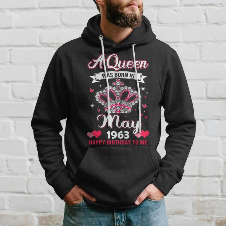 Queens Are Born In May 1963 Queens 58Th Birthday For Girl Hoodie Gifts for Him