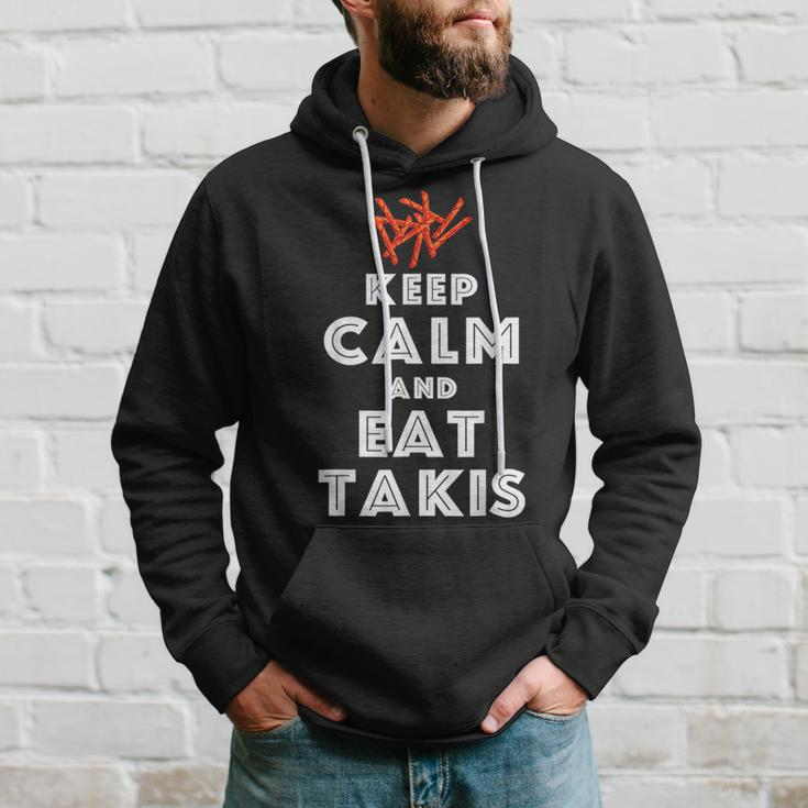 Quote Keep Calm And Eat Takis Funny Foodies Hoodie Gifts for Him