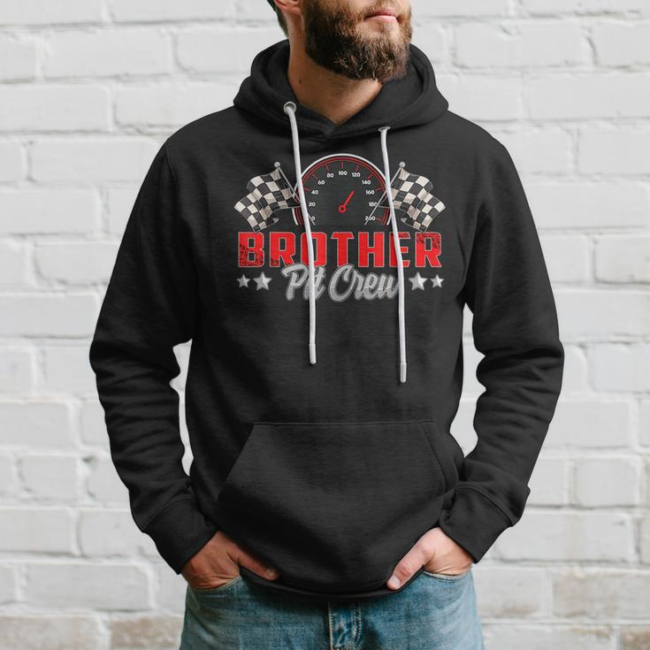 Race Car Birthday Party Racing Family Brother Pit Crew Funny Gifts For Brothers Hoodie Gifts for Him