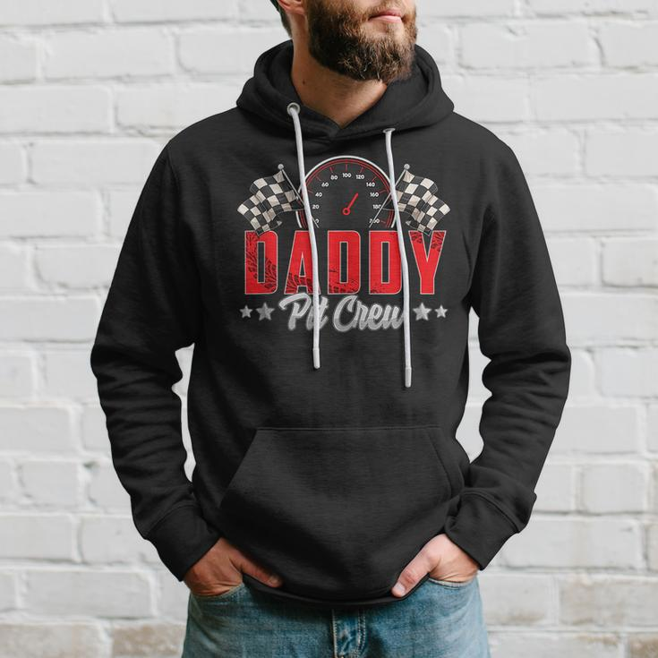 Race Car Birthday Party Racing Family Daddy Pit Crew Racing Funny Gifts Hoodie Gifts for Him