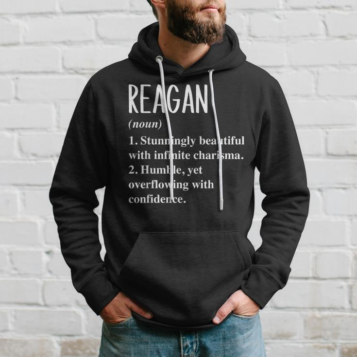 Reagan First Name Definition Personalized Gift Idea Hoodie Gifts for Him