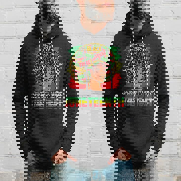 Remembering My Ancestors Junenth Celebrate Black Freedom Hoodie Gifts for Him