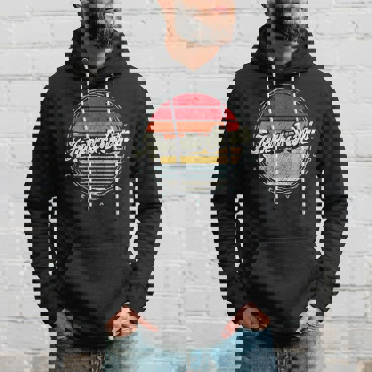 Retro Annetta South Home State Cool 70S Style Sunset Hoodie Gifts for Him