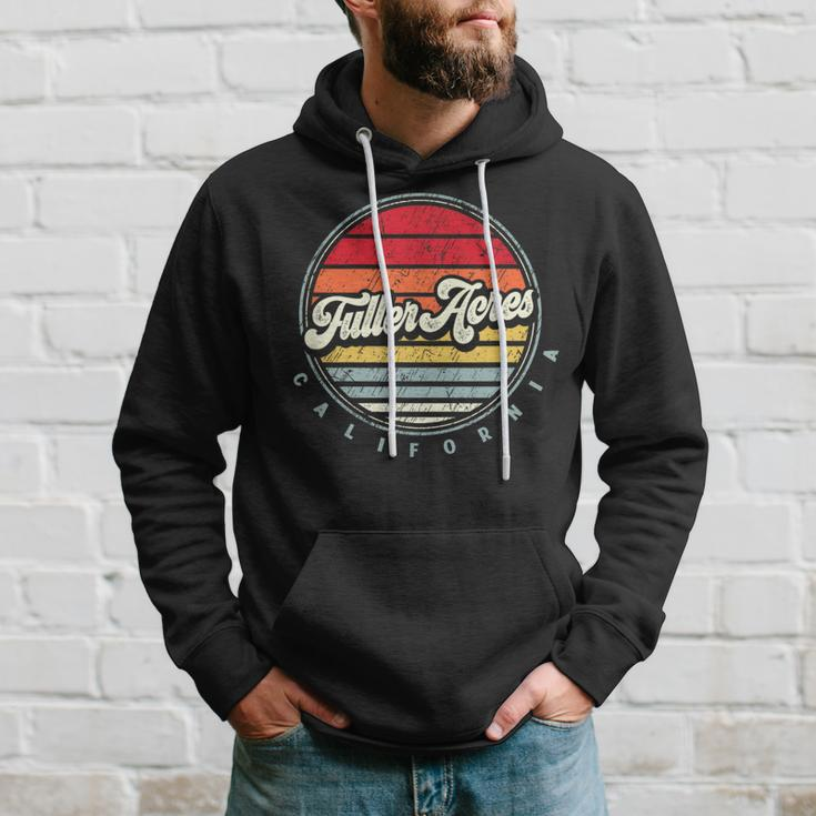 Retro Fuller Acres Home State Cool 70S Style Sunset Hoodie Gifts for Him