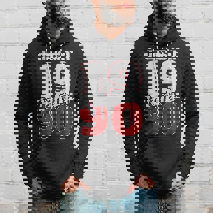 Reunion 1990 Class Of 1990 Reunion 90 Graduation 1990 Hoodie Gifts for Him