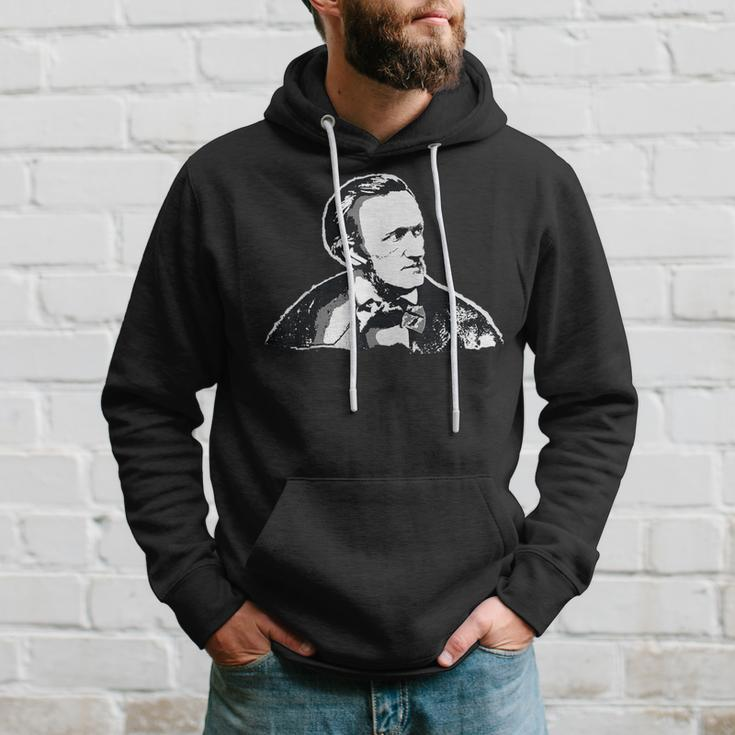 Richard Wagner Classical Composer Earbuds Hoodie Gifts for Him