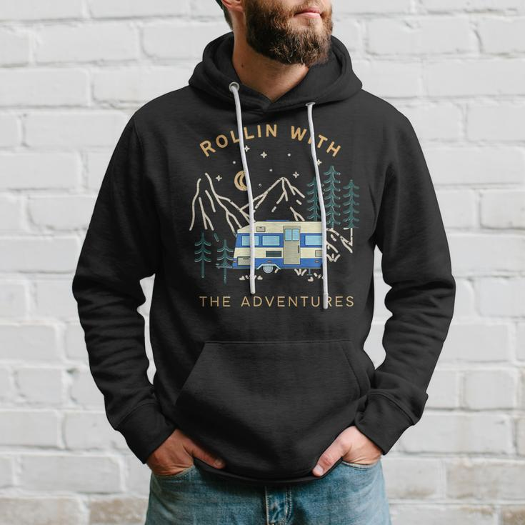 Rolling With The Adventures Embrace The Journey Hoodie Gifts for Him