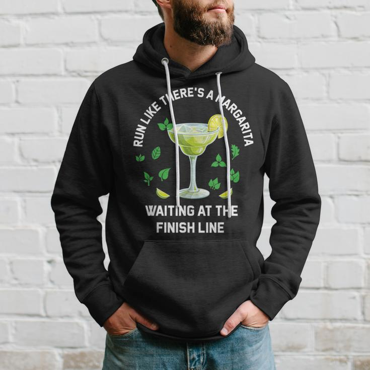 Run Like There's A Margarita Waiting At The Finish Line Hoodie Gifts for Him
