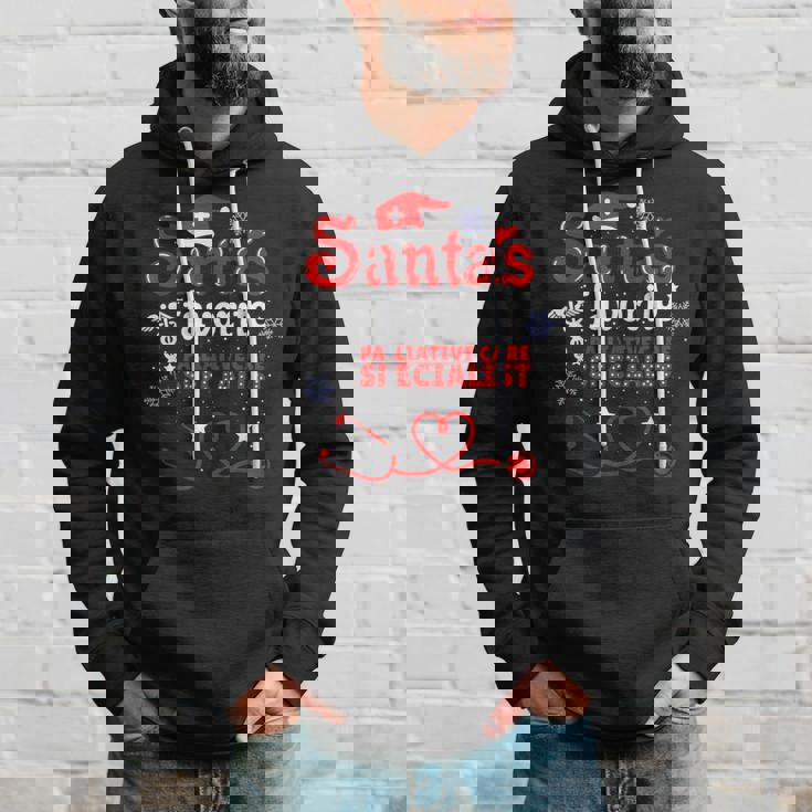Santas Favorite Palliative Care Specialist Christmas Hoodie Gifts for Him Santas Favorite Palliative Care Specialist Christmas Hoodie Gifts for Him