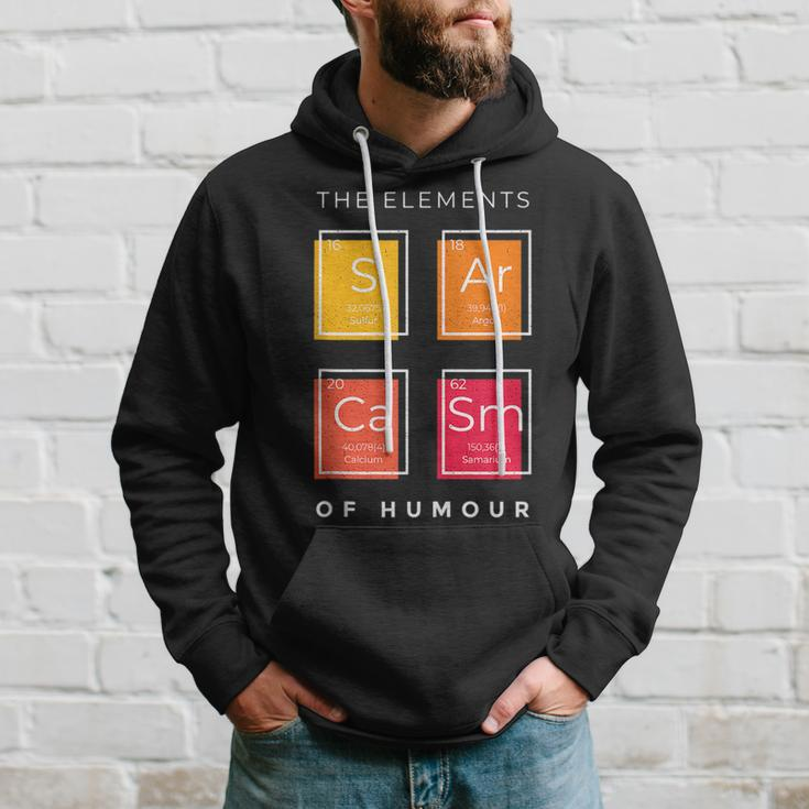 Sarcasm - Elements Of Humor Funny Hoodie Gifts for Him