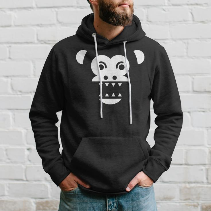 Scary Creepy Angry Monkey Gorilla Face For Trick And Treat Hoodie Gifts for Him