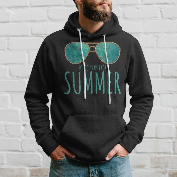 Schools Out Of Summer Happy Last Day Of School Vacation Hoodie Gifts for Him