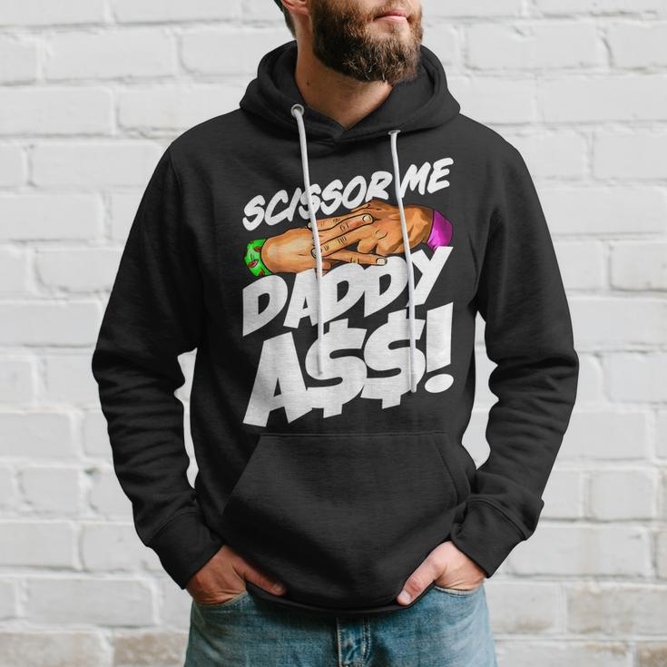 Scissor Me Daddy Ass Funny Fathers Day Hoodie Gifts for Him