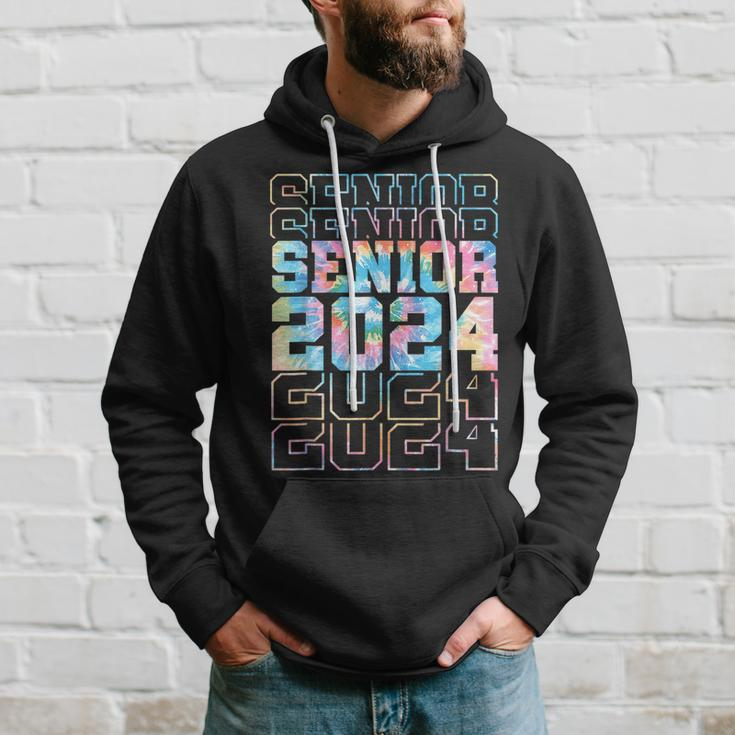Senior 2024 Class Of 24 High School College Graduation Hoodie Gifts for Him