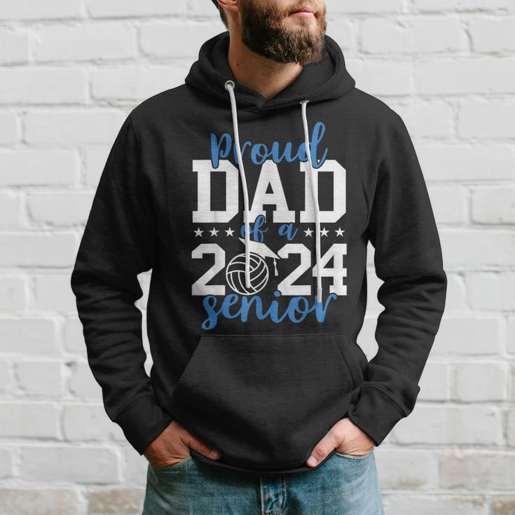 Senior Dad 2024 Volleyball Senior 2024 Class Of 2024 Hoodie Gifts for Him