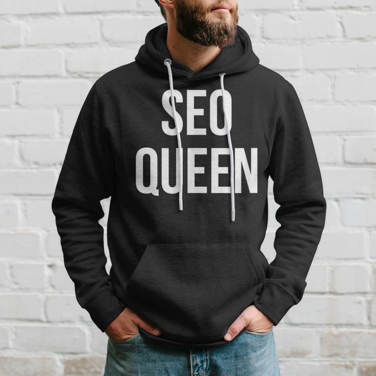 Seo Queen Search Engine Technology Professional Career Hoodie Gifts for Him