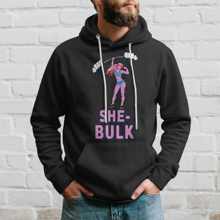 Shebulk Weightlifting Bodybuilding Gym Fitness Hoodie Gifts for Him