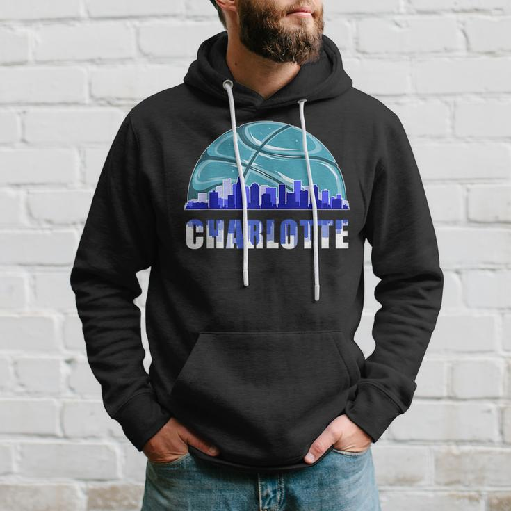 Silhouette Charlotte City Charlotte Basketball Pride Hoodie Gifts for Him