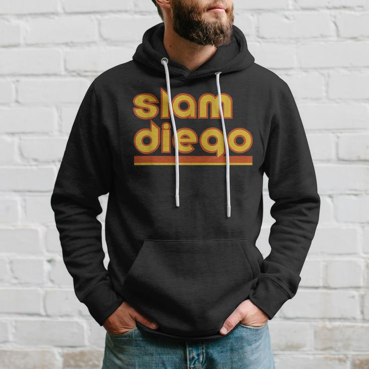 Slam Diego Funny Baseball Standard Baseball Funny Gifts Hoodie Gifts for Him