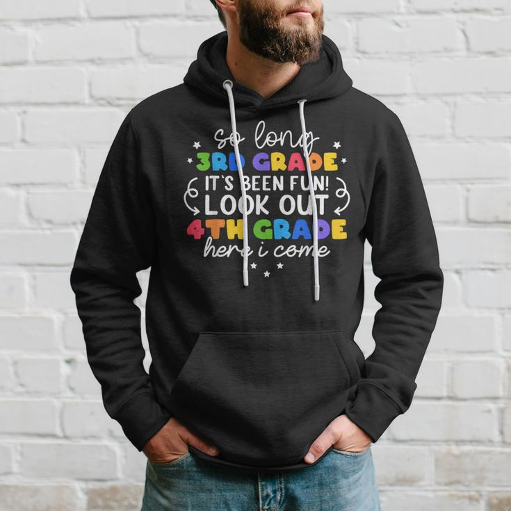 So Long 3Rd Grade 4Th Grade Here I Come Graduation Cute Hoodie Gifts for Him