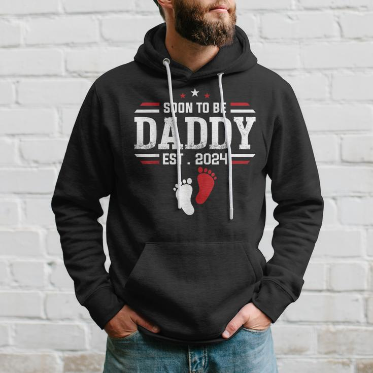 Soon To Be Daddy 2024 New Dad 2024 First Time Dad Hoodie Gifts for Him