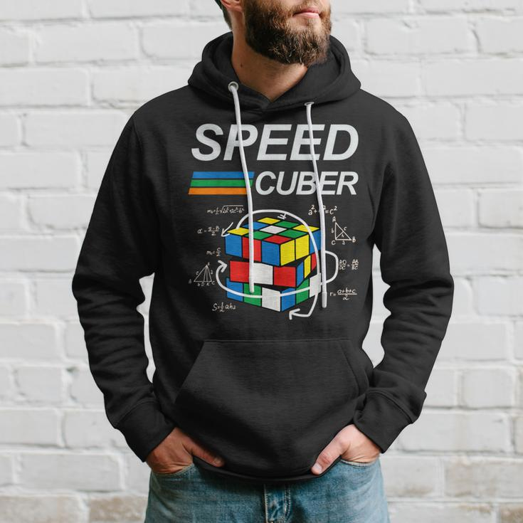 Speed Cuber Competitive Puzzle Speedcubing Players Hoodie Gifts for Him